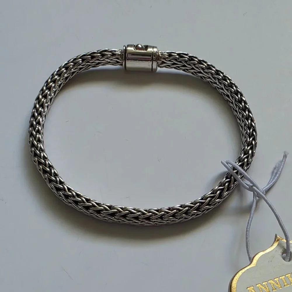 ANNIKA WITT Sterling Silver Semiprecious Stone Chain Bracelet - Picture 6 of 15